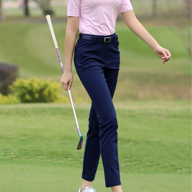Quần Thể Thao Đánh Golf Dáng Ôm Co Giãn Thoáng Khí Chống Thấm Nước Cho Nữ Kz127