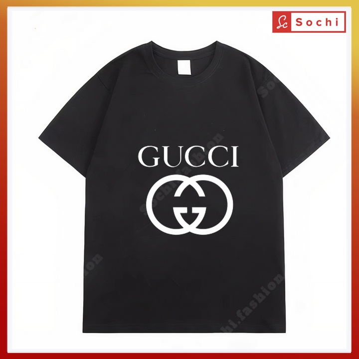 Áo thun unisex nam tay ngắn cổ tròn, áo phông nam thời trang GUCCl chất cotton mát mịn CZ632