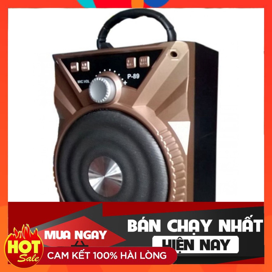 [FREESHIP] Loa bluetooth hát karaoke P87 P88 P89 tặng 1 micro hát karaoke - Hàng chất lượng, cam kết giá tốt nhất miền n