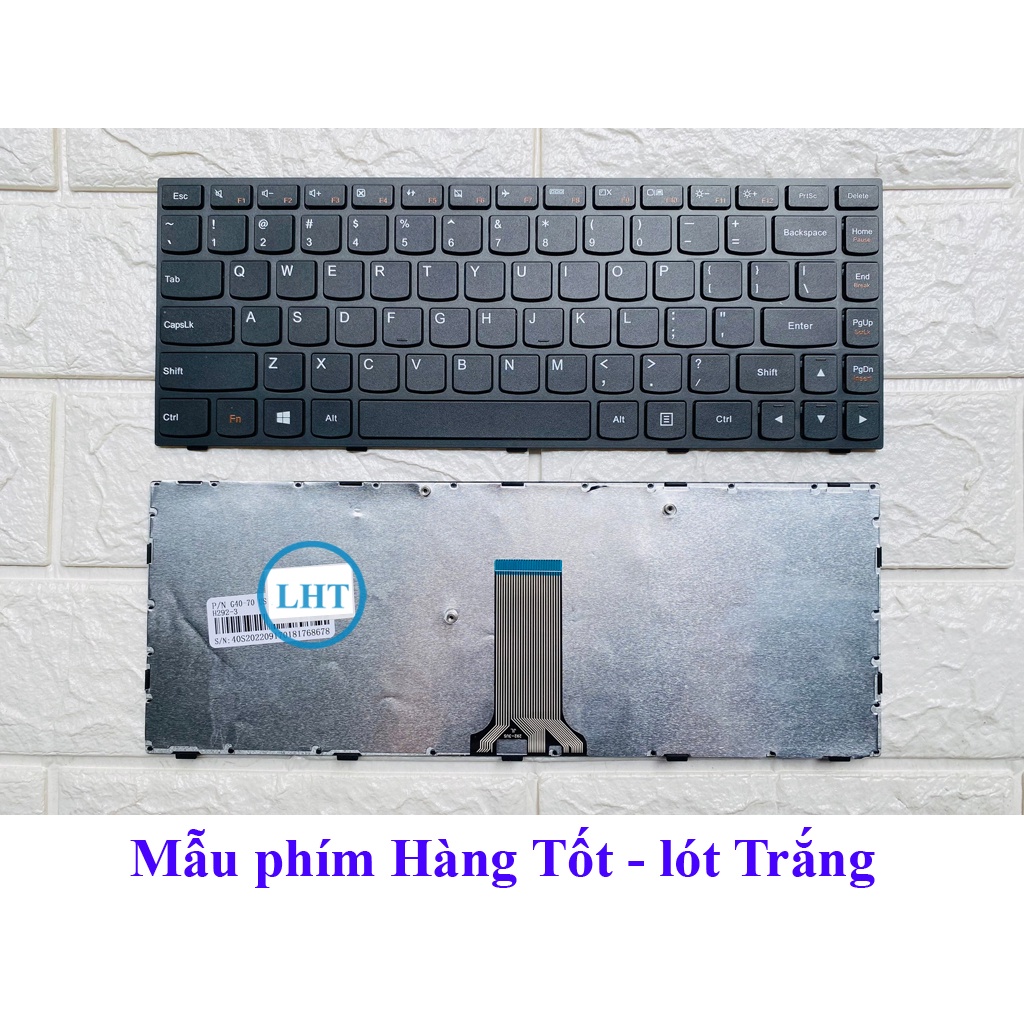 Keyboard/Bàn Phím Laptop Lenovo G40, G40-70, G40-30, G40-45, G40-75, G40-80