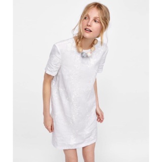 váy linen Zara