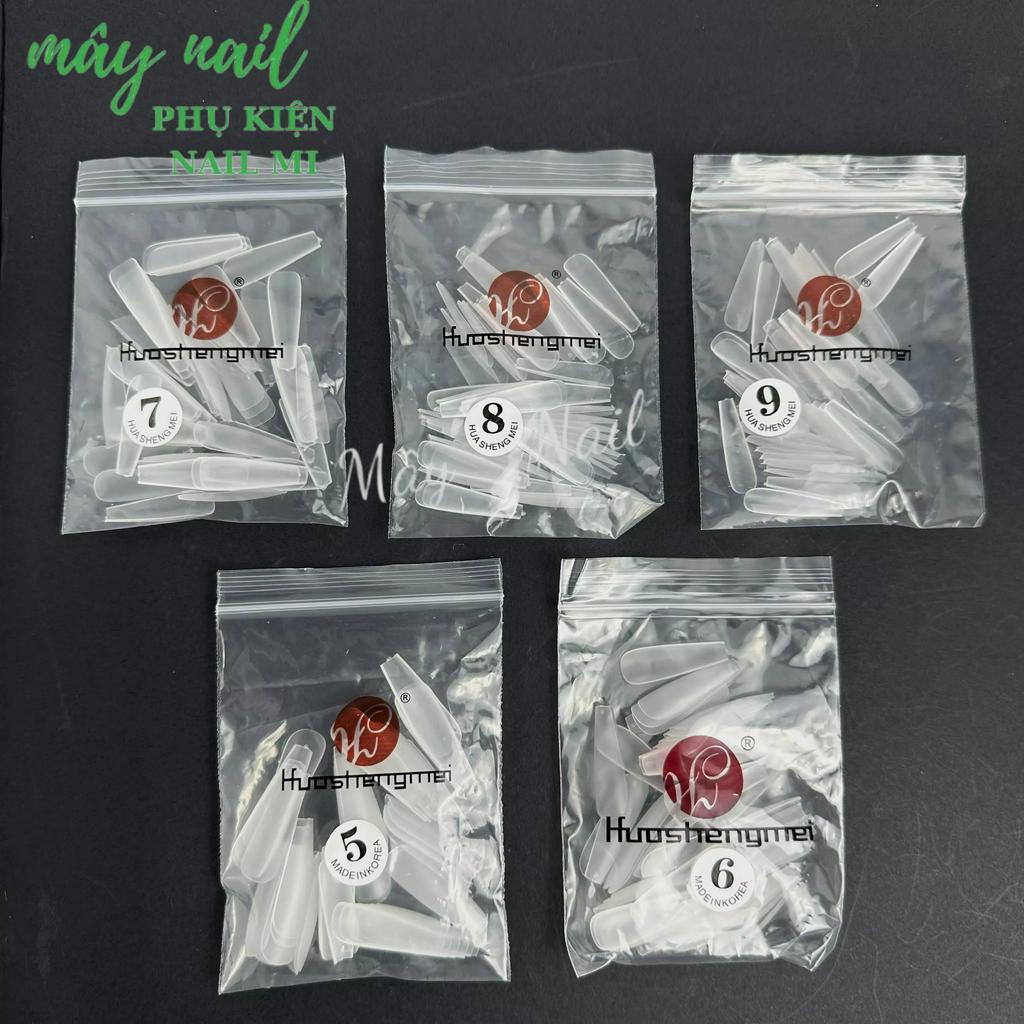 Móng úp lẻ size fom thang trong nhám