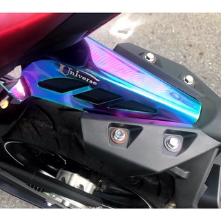 Ốp dè sau Exciter 155 titan