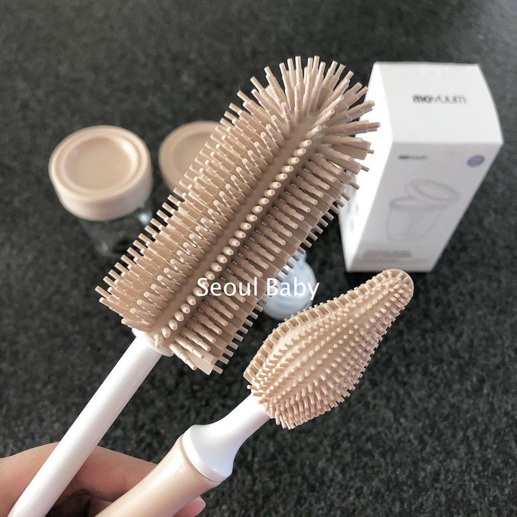 Cọ Rửa Bình sữa Silicon Moyuum Hàn quốc - Hàng chính hãng