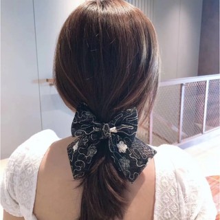 Kẹp tóc nơ cánh bướm phong cách hàn Quốc. Nơ tóc