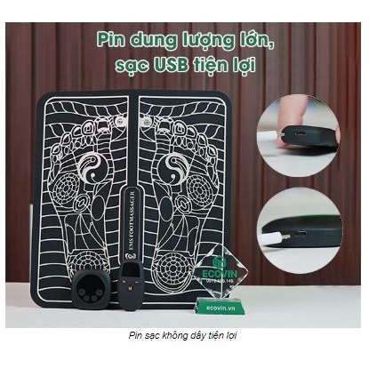 Máy massage bàn chân, Máy Mát Xa Chân EMS HM C3