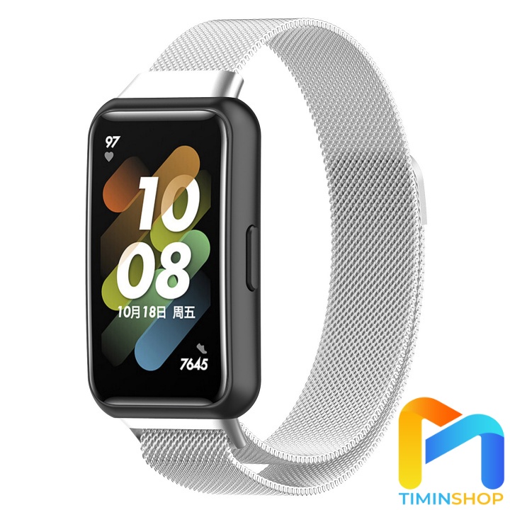 Dây đeo Huawei Band 7 - Dây Thép, khóa nam châm (DTB7)
