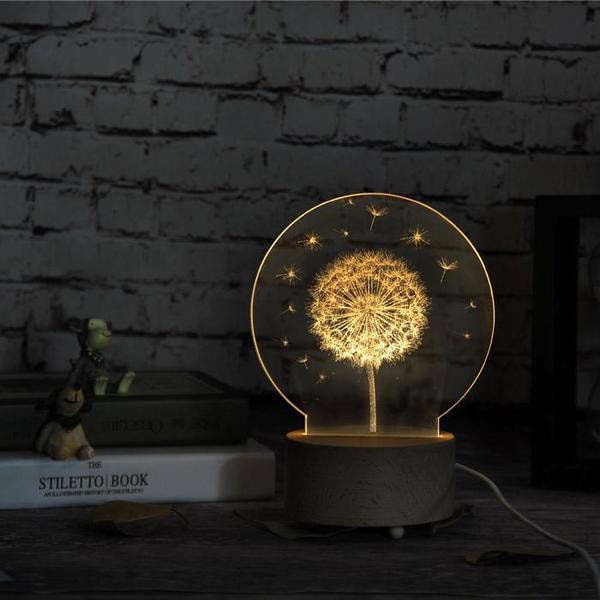 Đèn Led 3D Thegioipuzzle mẫu các hành tinh trang trid ấn tượng độc đáo