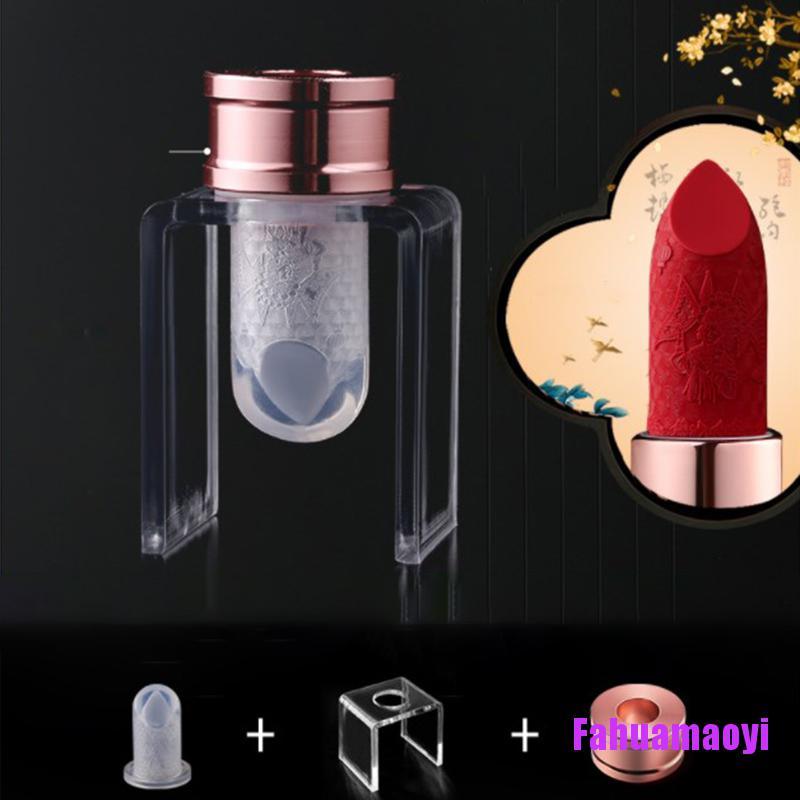 (hàng Mới Về) Set 3 Khuôn Silicon Làm Son Môi Thủ Công Tiện Dụng