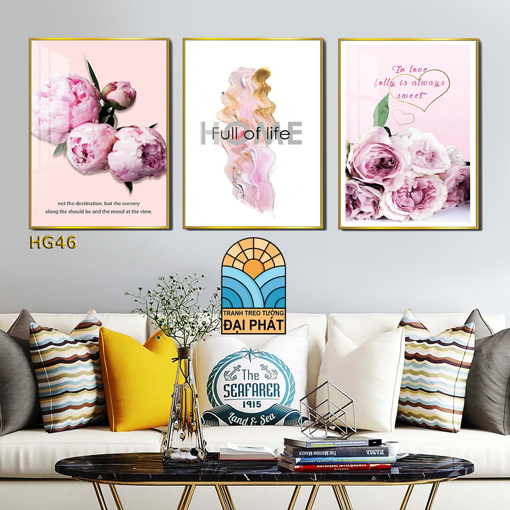 TRANH TRÁNG GƯƠNG HOA đã có khung giá rẻ,tranh treo tường phòng ngủ đẹp