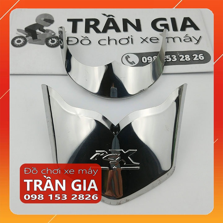 Chỉ mũi dè INOX trước sau xe PCX 2018-2019-2020-2021-2022 ốp mỏ đuôi dè chắn bùn - phụ kiện trang trí đồ kiểng