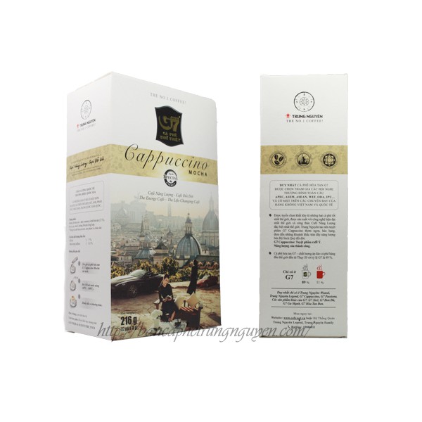 Cafe G7 Capuchino 3 vị