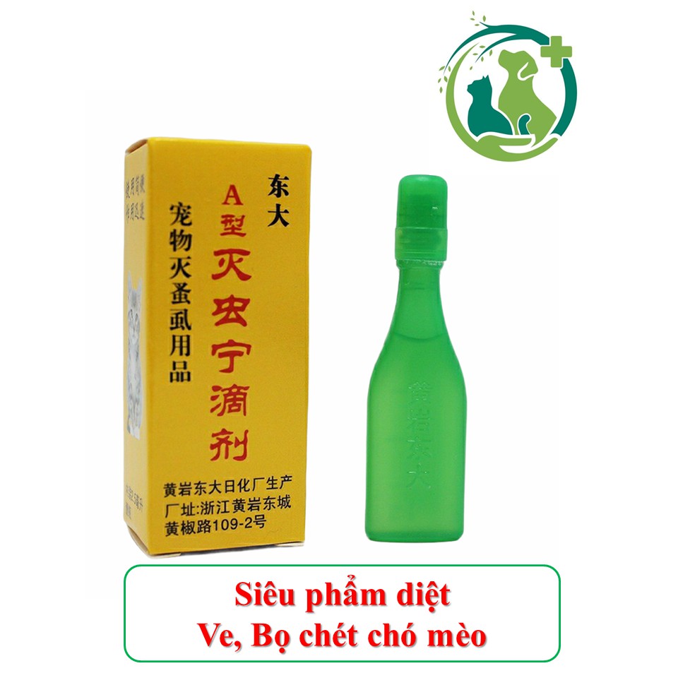 Hàng Mới Về Nhỏ Gáy Thuốc Trị Ve Chó- Nhỏ Gáy Trị Bọ Chét Mèo Hiệu Quả 24h