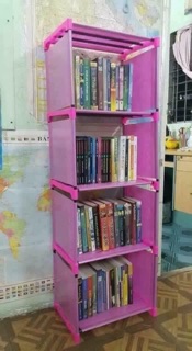 Kệ sách lắp ghép 4 tầng