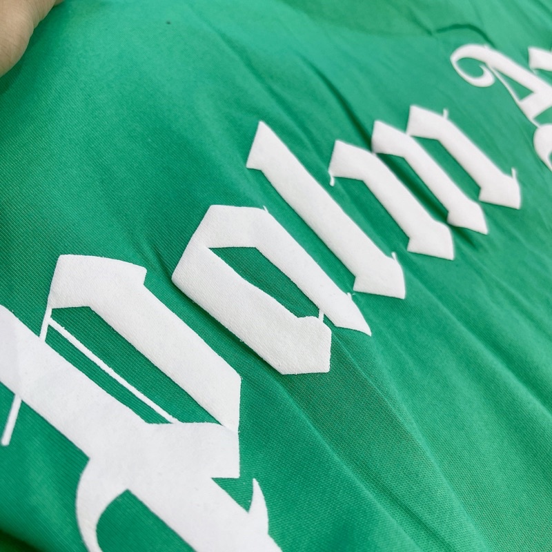 ⚡️[Hight Quality] - Oversize tee Palm Angels Green, áo thun oversize palm ag cao cấp full tag túi