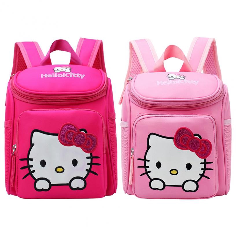 Balo Đi Học Hình Hello Kitty Dễ Thương Cho Bé Mẫu Giáo