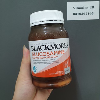 Viên uống bổ khớp Blackmores Glucosamine 1500mg Úc (180 viên) mẫu mới