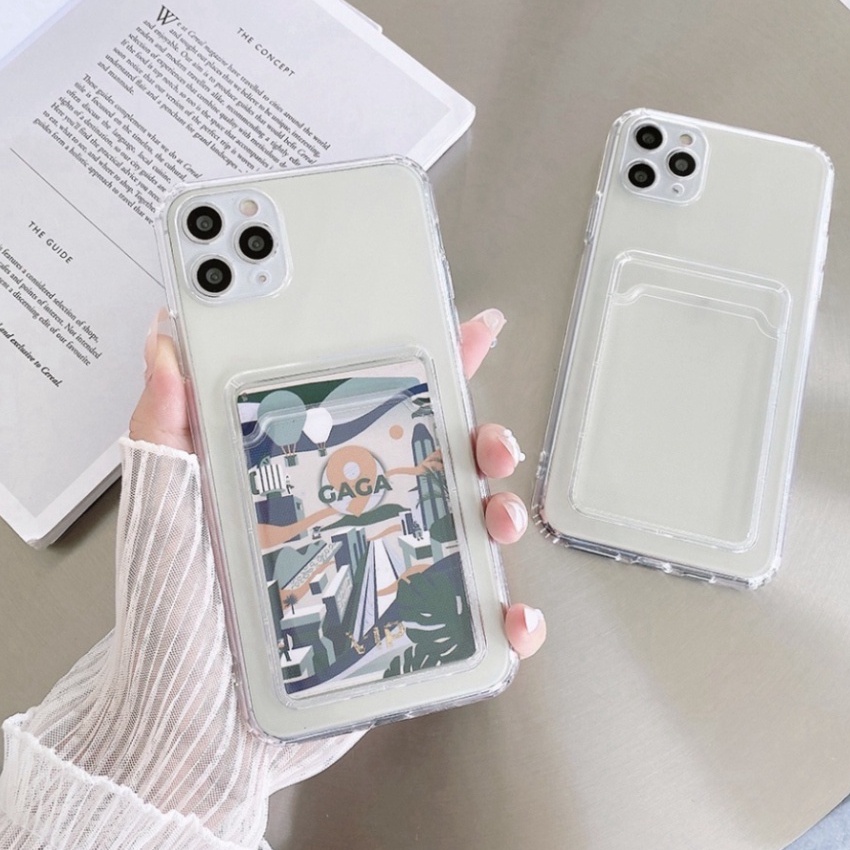 Ốp đựng thẻ iphone 11 pro max 12 pro max 13 pro max xs max x xr 7 plus 8 plus 14 pro max 15 Pro Max 15 Plus