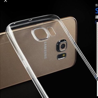 Ốp lưng dẻo cho Galaxy S6 Edge silicon trong suốt