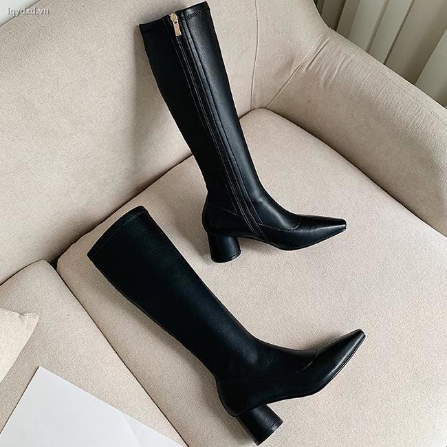 Fashionable 2020 elastic high-rise boots for women | BigBuy360 - bigbuy360.vn
