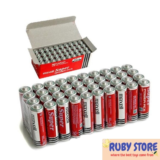 SET 4 PIN MAXELL AA 1,5V