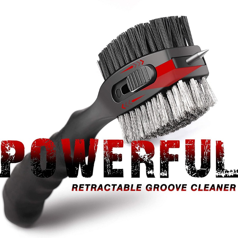 Cọ Vệ Sinh Cán Ngắn Hai Mặt Cho Gậy Đánh Golf