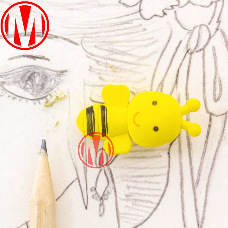 Tẩy bút chì Gôm cute Kết hợp giữa tẩy tiện dụng và có thể làm đồ chơi cho bé