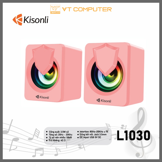 Loa Máy Tính / Kisonli / L1030 / L6060 / Bảo Hành 12 Tháng