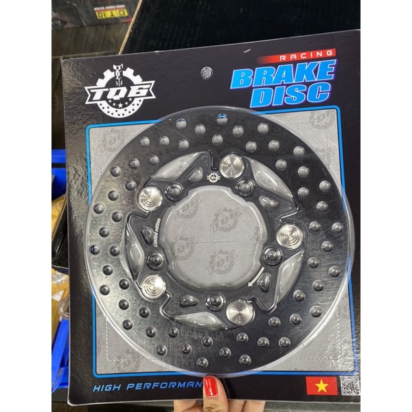 Đĩa Tq6 phe gài inoc size 220mm Exciter150