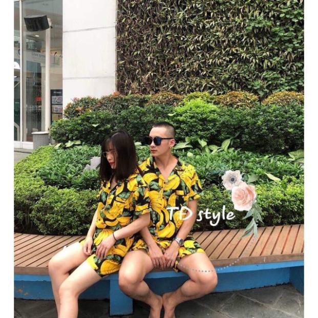 [ Khuyến mãi ] Bộ Pizama hoa quả - Áo Đi Biển  - Quần áo hoa quả | BigBuy360 - bigbuy360.vn