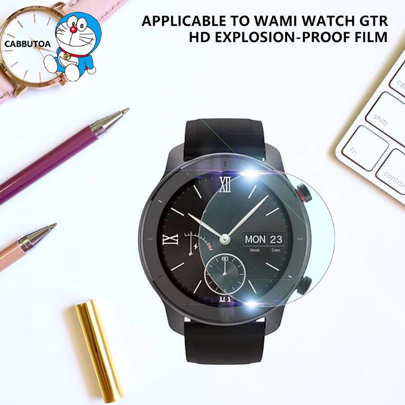 Kính Cường Lực 42mm / 47mm Chống Cháy Nổ Cho Đồng Hồ Thông Minh Wami Watch Amazfit Gtr Hd