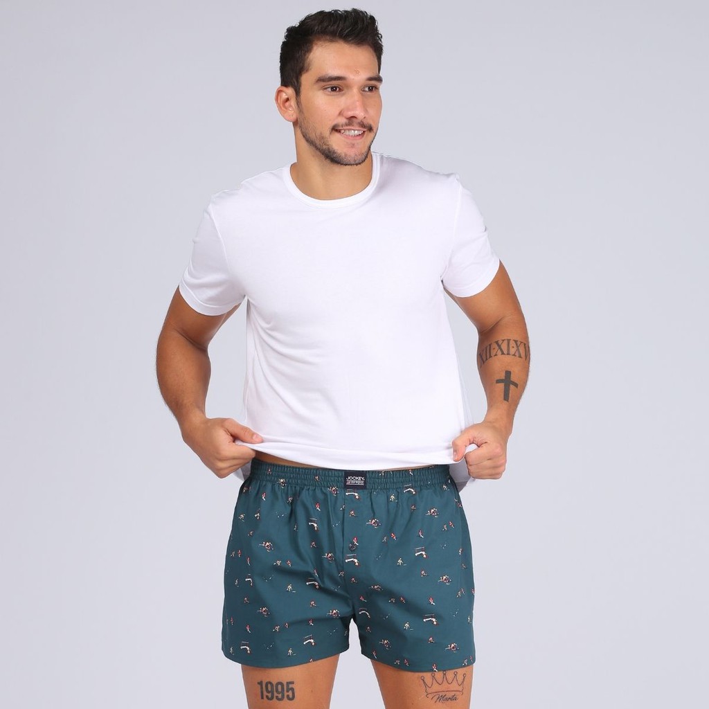 Áo Thun Nam Jockey Ngắn Tay Thun Cotton Màu Trắng - JNMT2110-61 | BigBuy360 - bigbuy360.vn