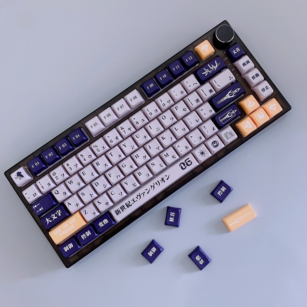 EVA-06 Keycaps XDA Profile EVANGELION Anime PBT DYE-SUB Bàn phím cơ Keycaps