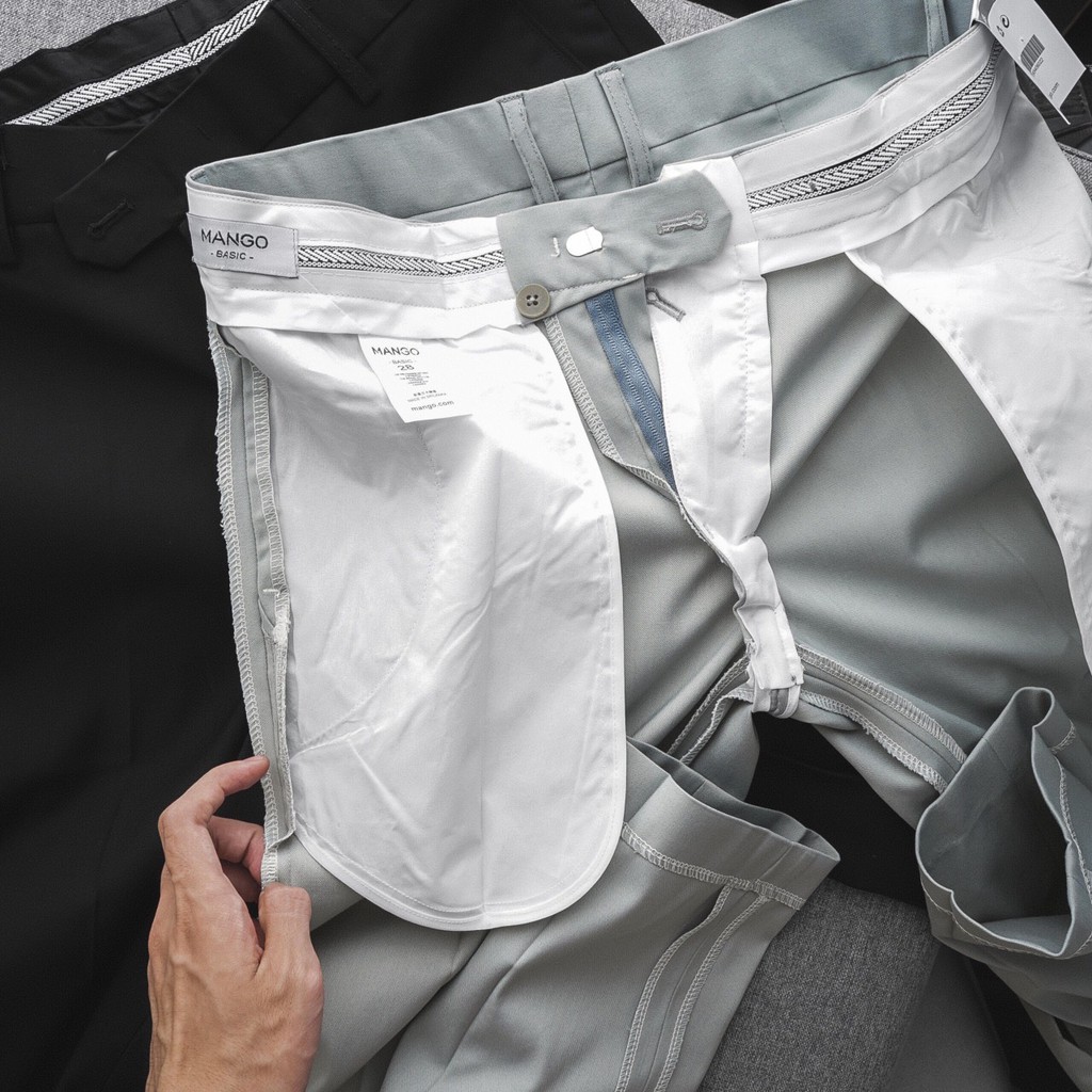 Quần âu nam cao cấp VNXK, quần slimfit -