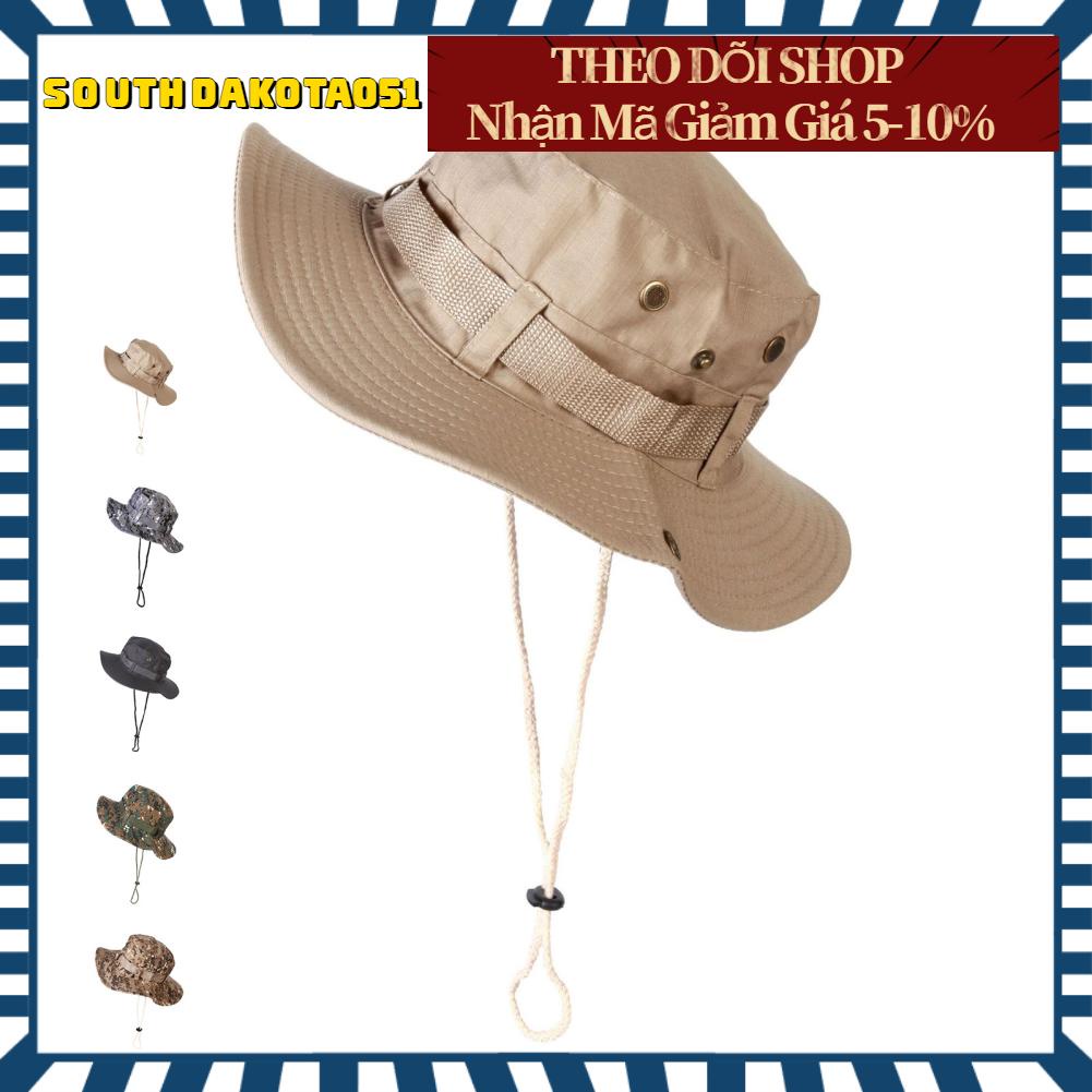 Southdakota051 Mũ xô ngoài trời Thoải mái điều chỉnh thoáng khí Quai đeo hai mặt Tay nghề lao động chống nắng cho leo núi