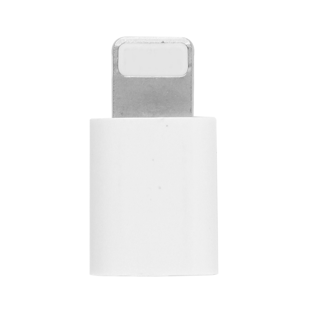 Đầu Chuyển Đổi Cổng Micro Usb Sang Cổng Lightning Bằng Hợp Kim Nhôm Cho Iphone 6 6s 7 8 Plus X10 Ipad