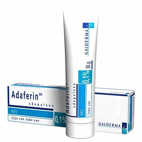 Adapalene Gel 0.1 Adaferin - Gel Giảm mụn ẩn mụn trứng cá mụn đầu đen hiệu quả