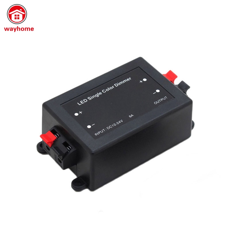 Bộ điều chỉnh ánh sáng đèn LED không dây từ xa dành cho dải ánh sáng đèn LED DC 12V 24V RF