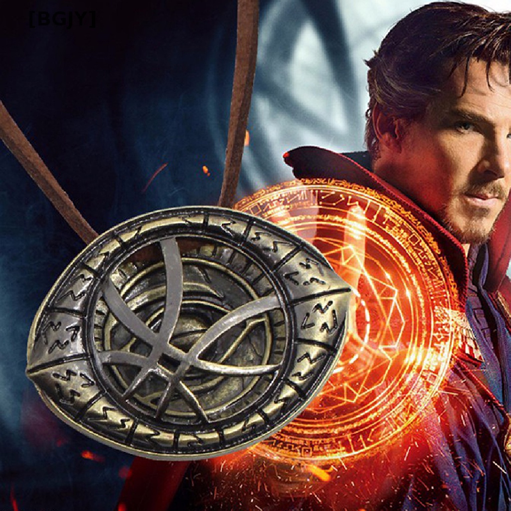 [BGJY] Dr Doctor Strange Necklace The Eye of Agamotto Amulet Cosplay Props Necklace Hot Sell