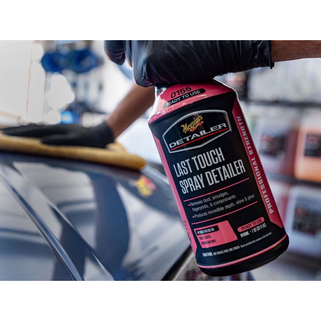 Meguiar's Dung dịch dạng xịt, bước cuối cùng chăm sóc bề mặt sơn hoàn hảo - Last Touch Spray Detailer, DRTU15532, 946ml