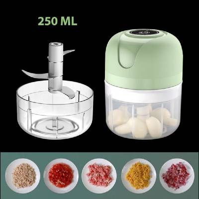 MÁY XAY TỎI PIN SẠC 250ML