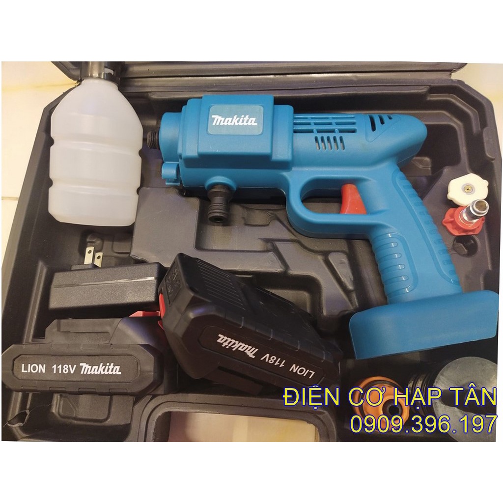 MÁY RỬA XE CẦM TAY MAKITA 118V - MÁY RỬA XE GIA ĐÌNH - MÁY XỊT TƯỚI HOA , MÁY VỆ SINH MÁY LẠNH , RỬA SÂN