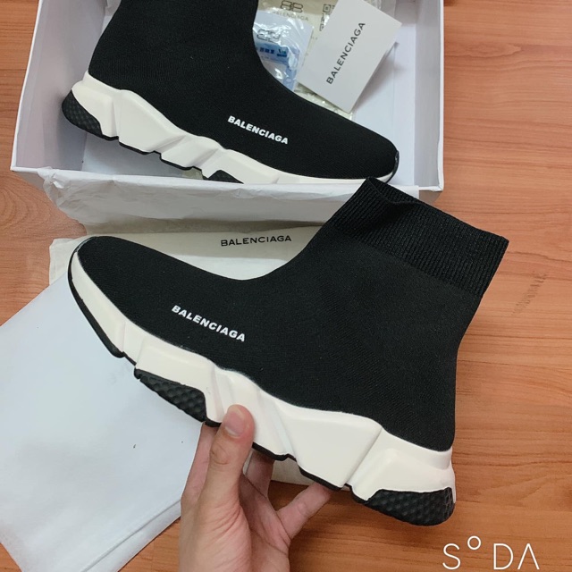 Balenciaga Speed Mid top Sneakers in Grey Gray Save 32