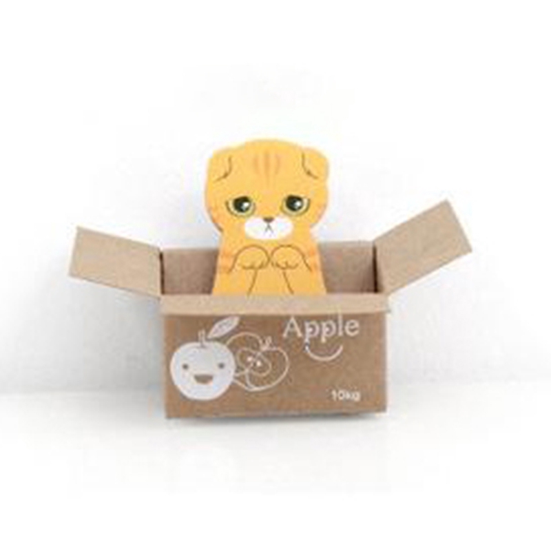 Miếng dán ghi chú kiểu hoạt hình chú mèo đáng yêu xinh xắn