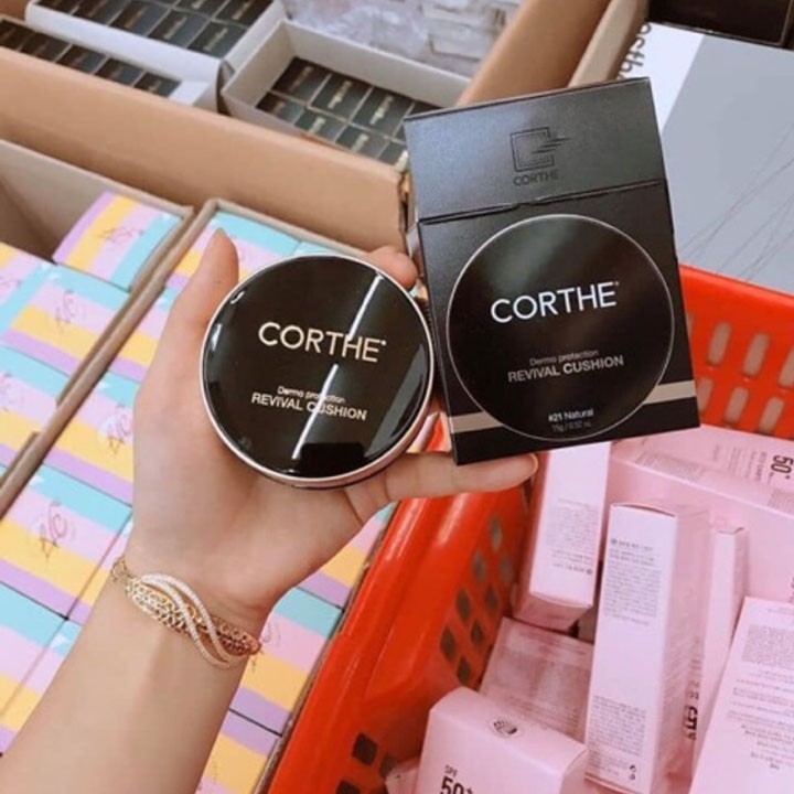 Phấn Nước Corthe SPF 50 PA++ Hàn Quốc Zuka Beauty bền màu kiềm dầu căng bóng che phủ cao