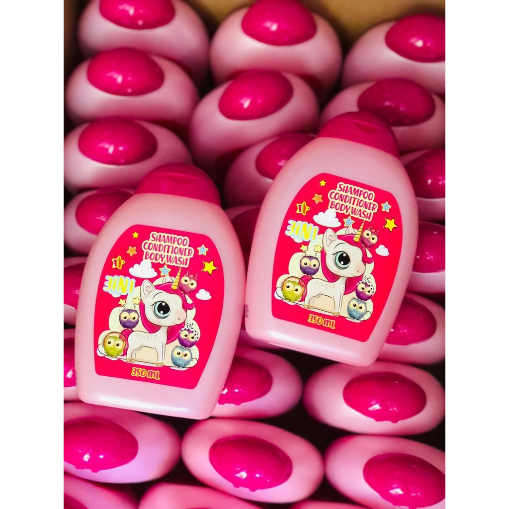Sữa Tắm Gội Xả Em Bé Unicorn 3in1 350ml