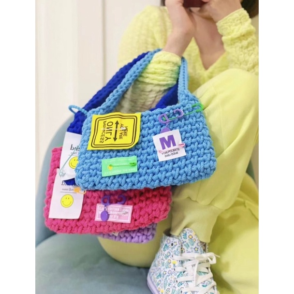 Tag Vải-Mác vải trang trí túi xách quần áo handmade