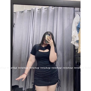 🌈 Đầm khoét ngực [ TNT Shop Bigsize 60kg - 90kg ] Ảnh thật 100%