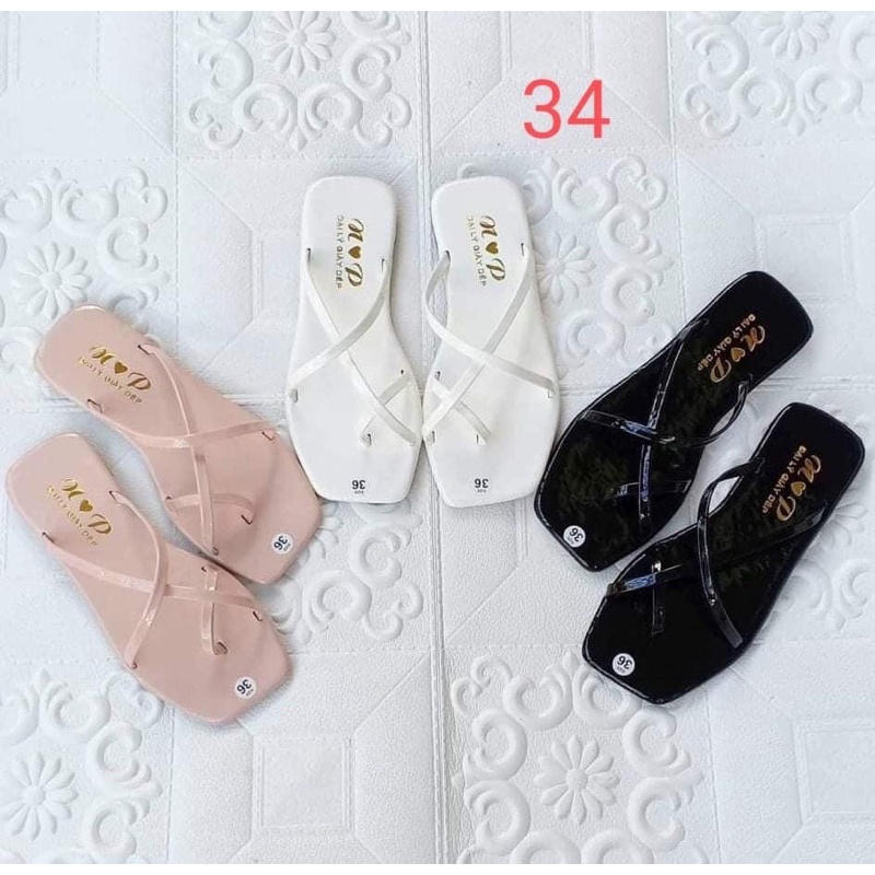dép bệt nữ quai dây chéo xỏ ngón xinh xắn