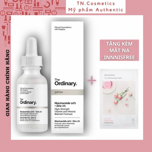 Serum The Ordinary Niacinamide 10% + Zinc 1% 30ml, 60ml SR412